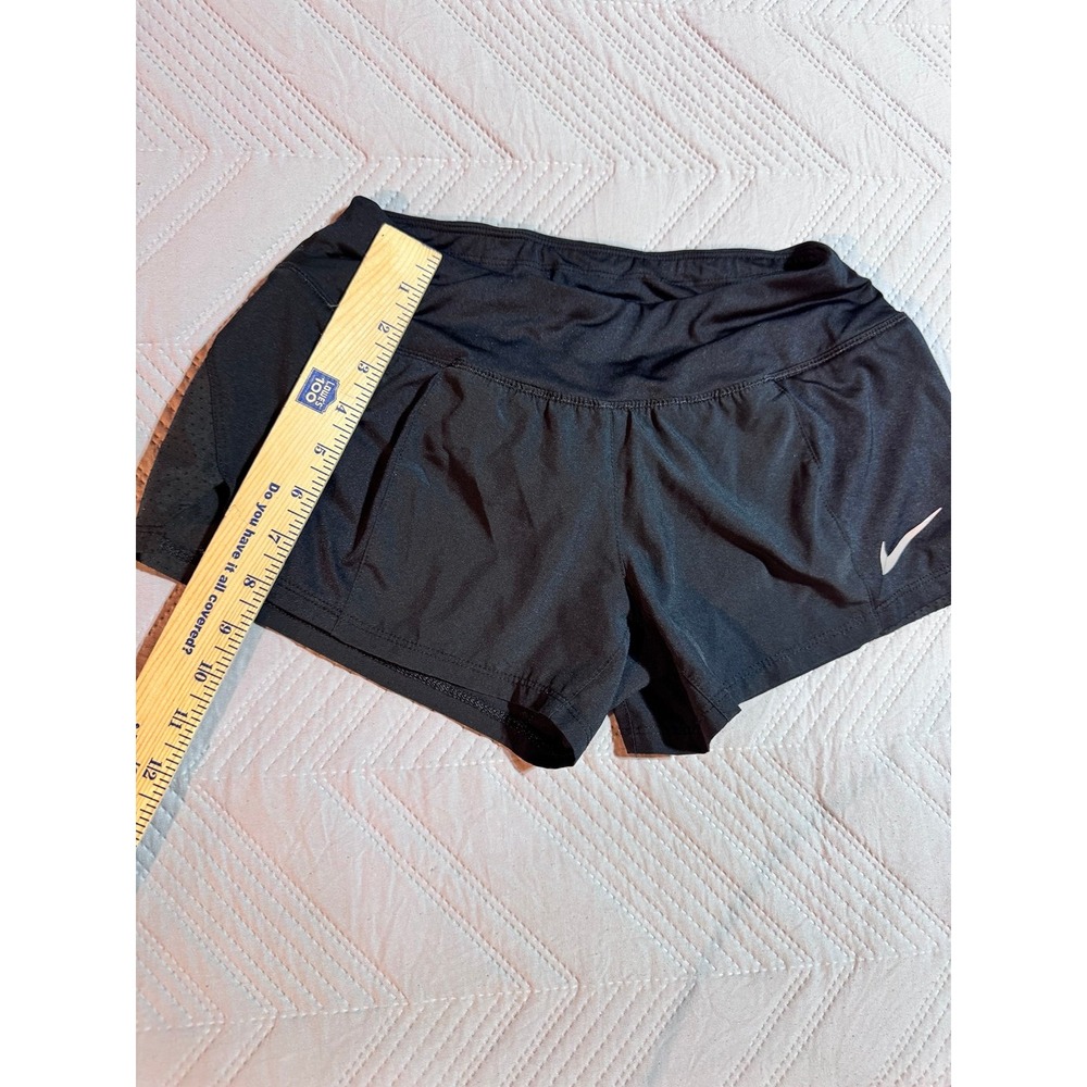 Nike athletic shorts dry fit size extra small women's excellent condition black‎